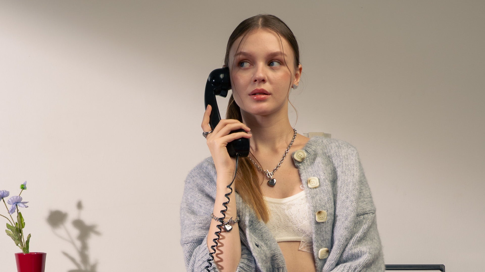 LAVANA heart bracelets worn on wrist in elegant lifestyle shot showcasing delicate jewellery design