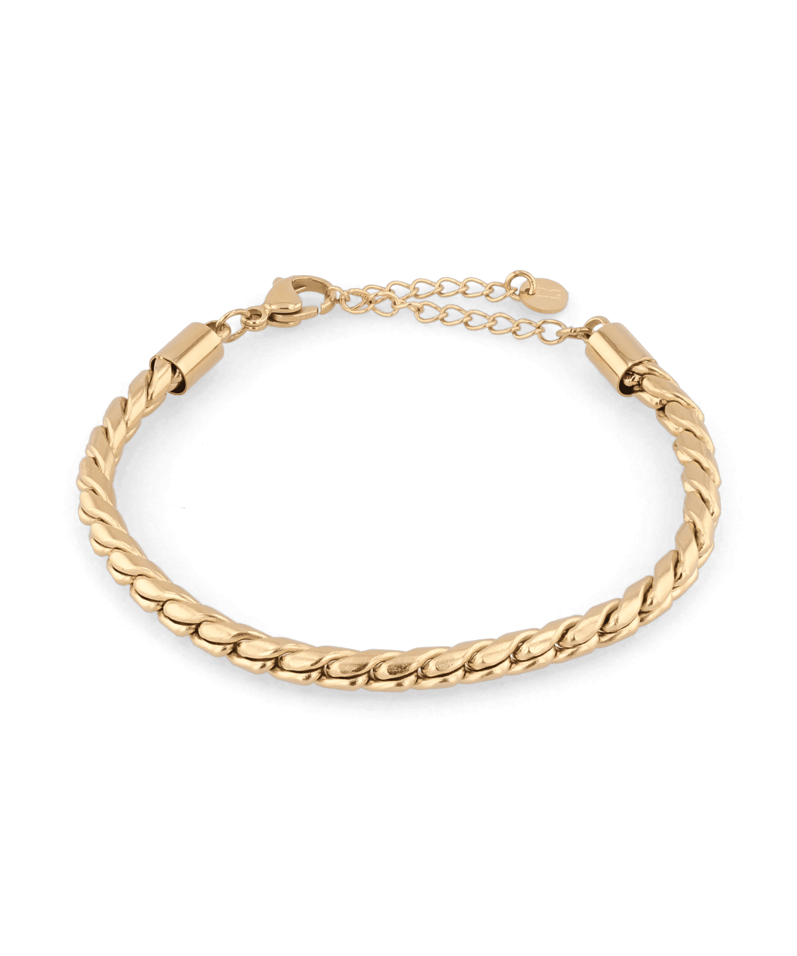 Core Gold Chain Bracelet by Lavana, with sleek cord-style links - 1