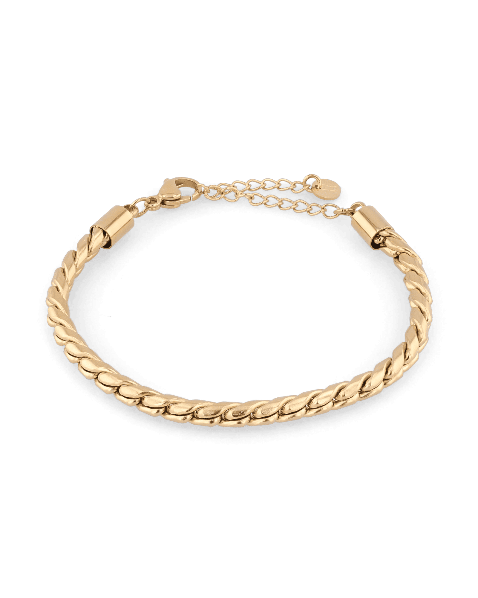 Core Gold Chain Bracelet by Lavana, with sleek cord-style links - 1