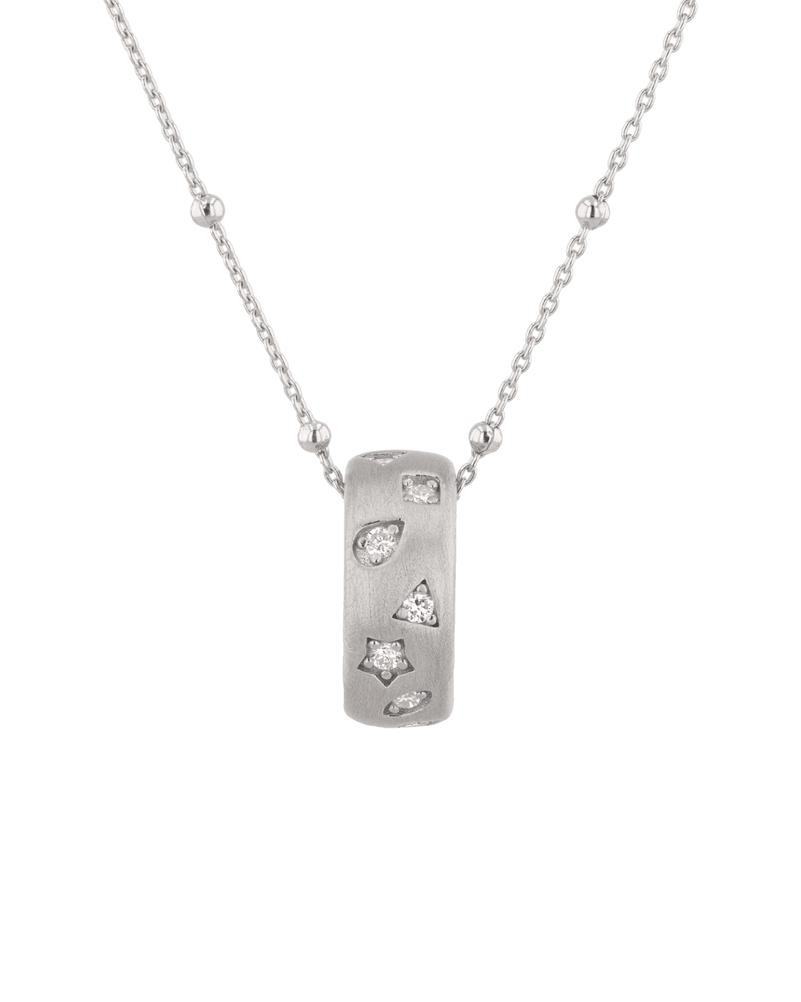 Dancing Stars Silver Pendant by Lavana with lab grown diamond accents
