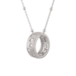 Dancing Stars Silver Pendant by Lavana with lab grown diamond accents