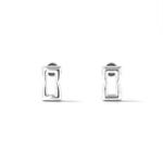 Lavana Signature Silver Link stud earrings 1