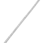 Lisbon Silver Diamond Tennis Bracelet by Lavana classic tennis style prong set with a secure clasp 2