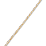 Melbourne Gold Diamond Tennis Bracelet by Lavana round cut classic tennis style with a secure clasp 2