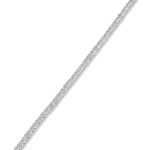 Melbourne Silver Diamond Tennis Bracelet by Lavana Round Cut Classic Tennis Style with a Secure Clasp