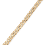 Panther Link Gold Bracelet by Lavana, bold sculptural chain links - 2