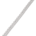 Panther Link Silver Bracelet by Lavana, bold sculptural chain links - 2