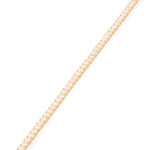 Roland Gold Diamond Tennis Bracelet by Lavana Prong Set Classic Tennis Style with a Secure Double Latch Clasp