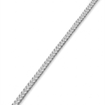 Roland Silver Diamond Tennis Bracelet by Lavana Prong Set Classic Tennis Style with a Secure Double Latch Clasp