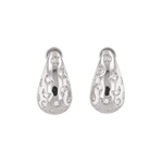 Stardust Raindrop silver earrings by Lavana with lab grown diamonds