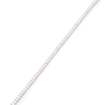 Wimbledon Silver Diamond Tennis Necklace by Lavana Classic Tennis Style with a Secure Clasp