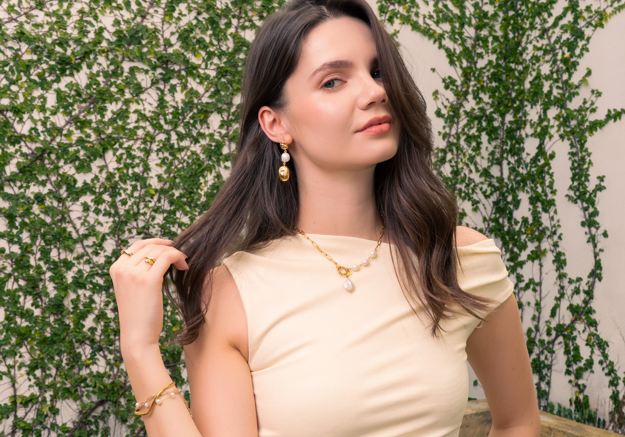 LAVANA full spectrum jewellery collection showcasing diverse styles on Our Difference page banner