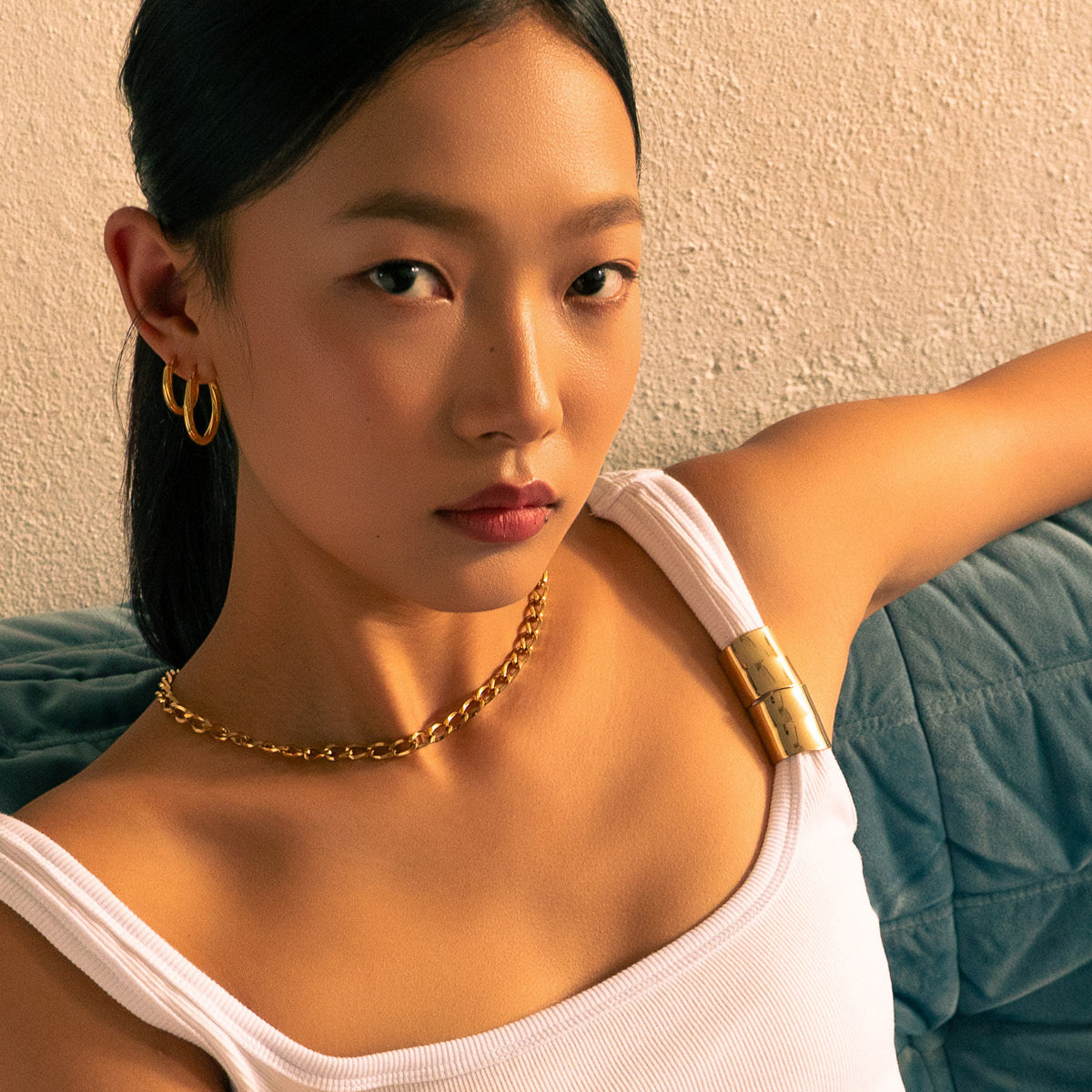 LAVANA banner highlighting reasons to love their jewellery on the product page